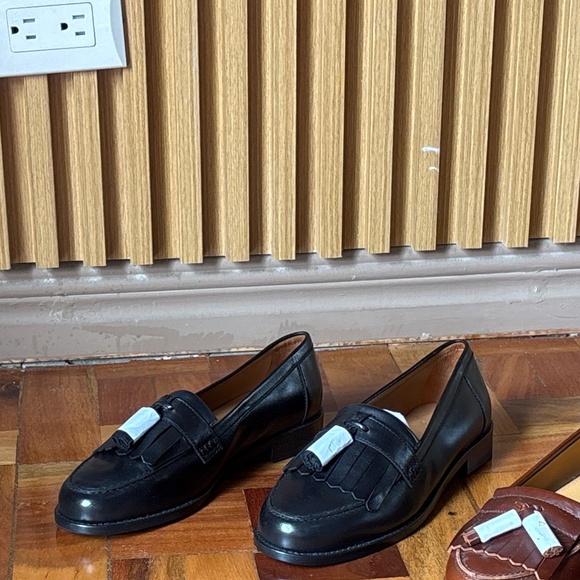 Sezane Oscar Loafers Noir Lisse. - Size 38 - Picture 1 of 2